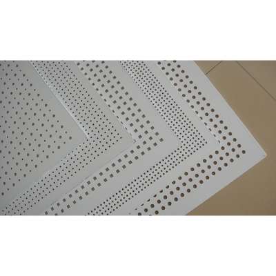 CHINA TRUSUS Brand Sound Absorption Of Perforated Gypsum Board Perforated Gypsum Ceiling Board