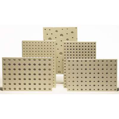 Acoustic Perforated Gypsum Board Home Decoration Wall Partition