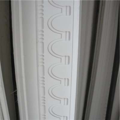 Environmental Fireproof White Gypsum Cornices